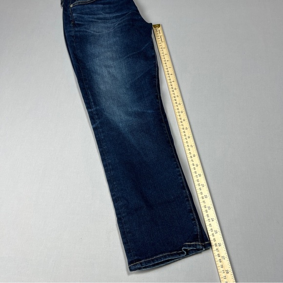 AG Adriano Goldschmied Prima Cigarette Crop Jeans Women’s 31 Blue Mid Rise Denim - Picture 13 of 14